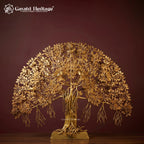 Brass Kalpavriksha Tree | Wish-Fulfilling Tree Idol | Divine Prosperity & Vastu Home Decor