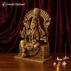 Brass Mariamman Idol | Goddess Mariamman Murti | Handcrafted Hindu Goddess Statue | South Indian Temple Pooja Decor | Spiritual Gift