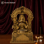 Brass Mariamman Idol | Goddess Mariamman Murti | Handcrafted Hindu Goddess Statue | South Indian Temple Pooja Decor | Spiritual Gift