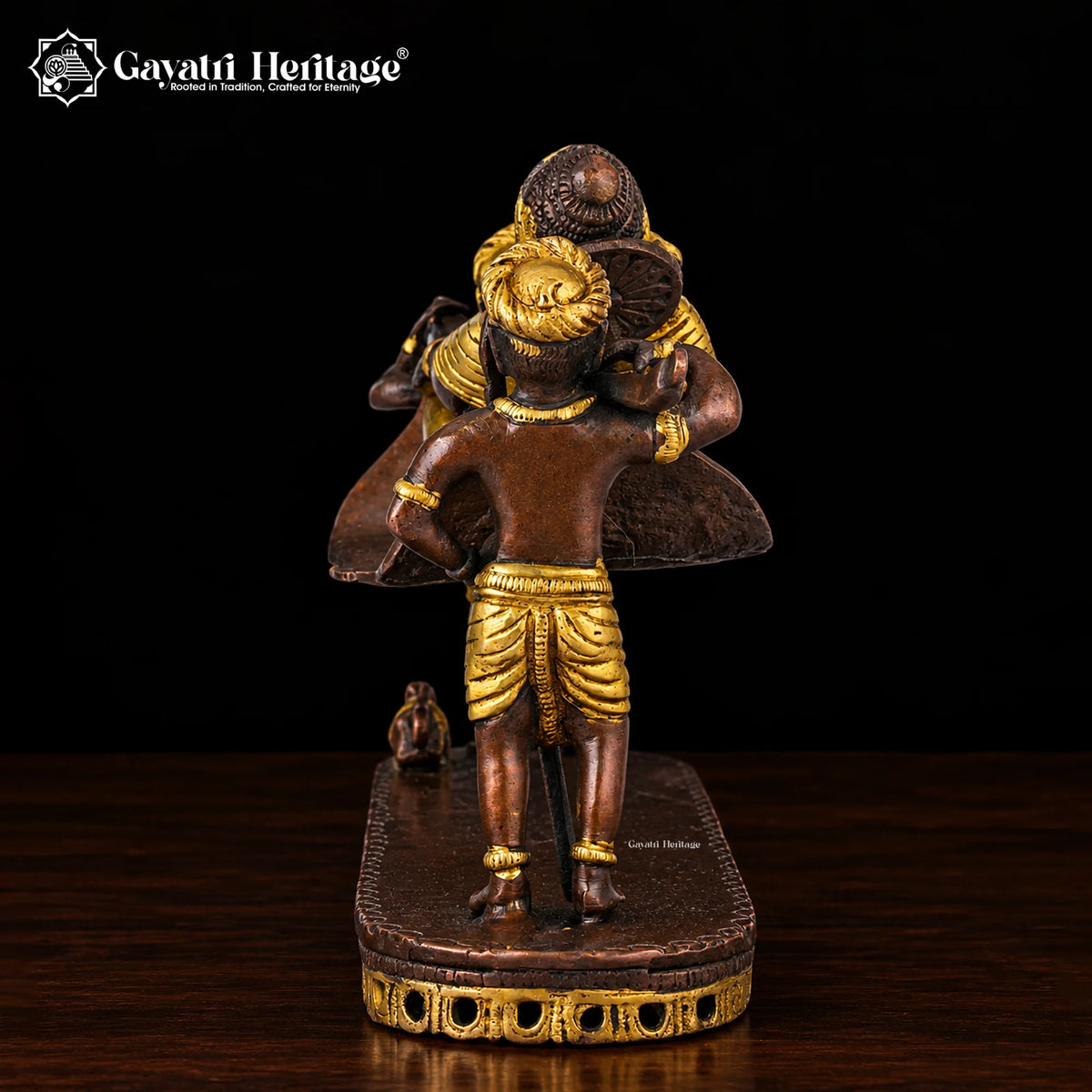 Brass Palki Ganesh – view 12 of 12
