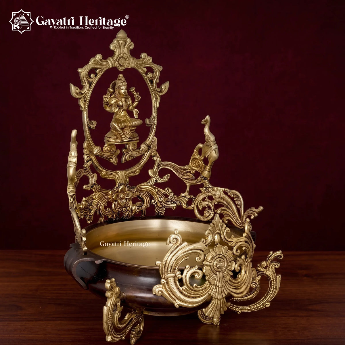 Brass Lakshmi Urli Bowl – view 4 of 5