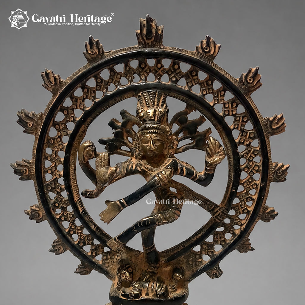 Brass Nataraja Idol – view 2 of 4
