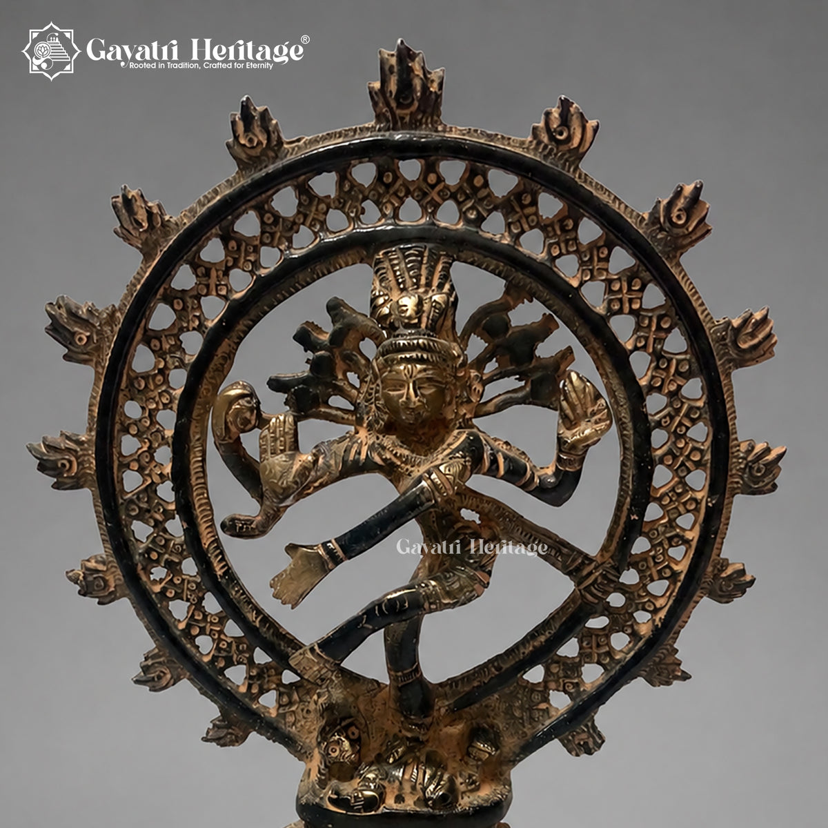 Brass Nataraja Idol – view 2 of 4