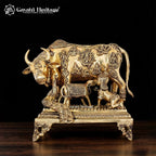 Brass Cow and Calf – view 2 of 3