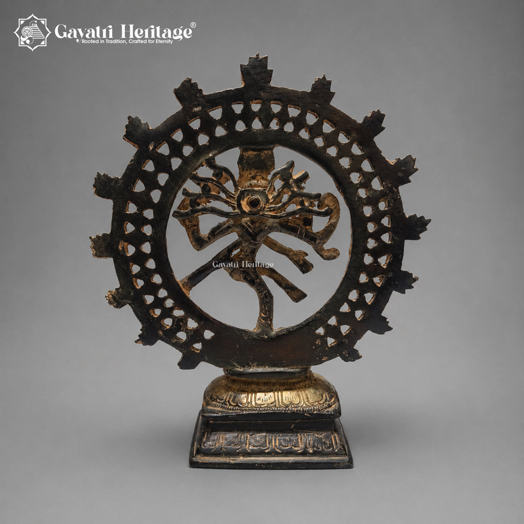 Brass Nataraja Idol – view 3 of 4