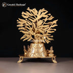 Brass Dakshina Murti Idol – Divine Wisdom Decor | Gayatri Heritage