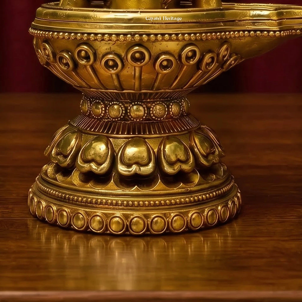Brass Shiva Lingam with Nandi Set – view 4 of 6