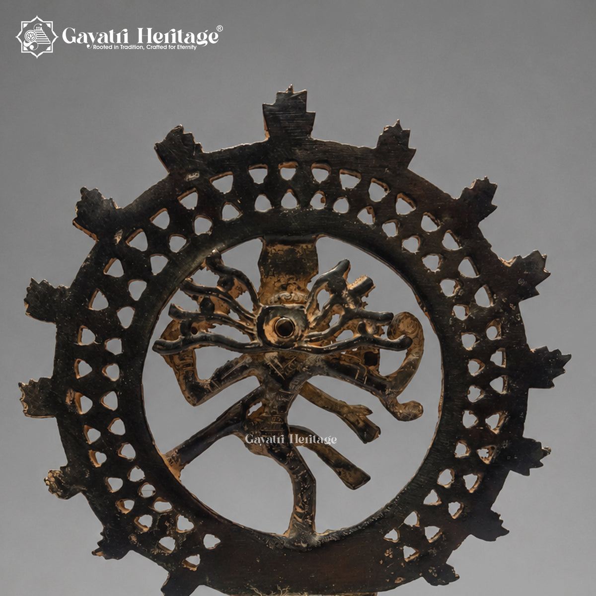 Brass Nataraja Idol – view 4 of 4