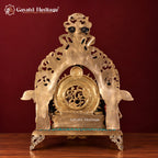 Brass Ram Panchayat Statue with Stone Work | Ram Sita Lakshman Hanuman Idol