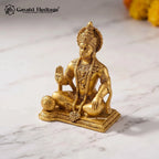 Brass Hanuman Idol | Bajrangbali Murti | Hindu God Statue | Lord Hanuman Sculpture for Home Temple & Pooja Decor
