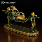 Brass Palki Ganesh – view 4 of 12
