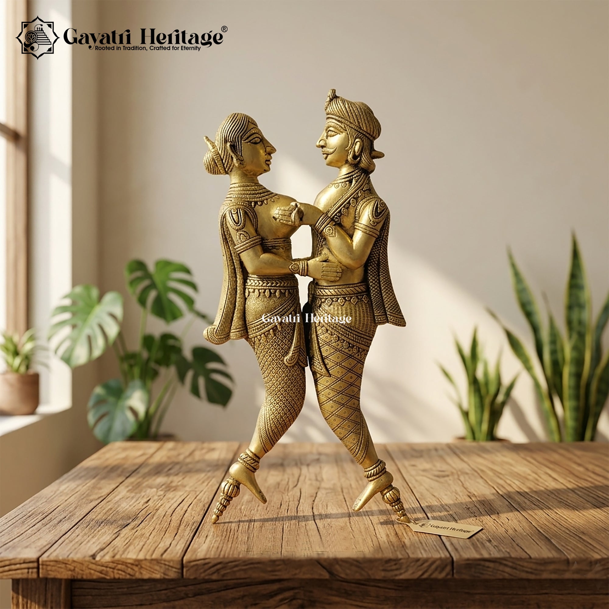 Brass Sarota – Traditional Ritual Decor | Gayatri Heritage