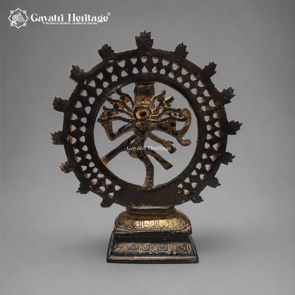 Brass Nataraja Sculpture – view 3 of 3