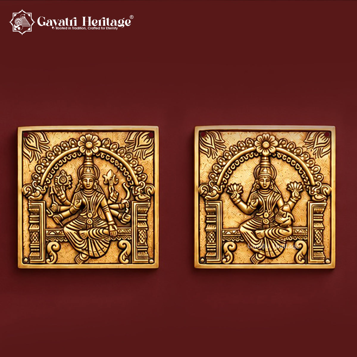 Brass Ashtalakshmi Wall Hanging Set – view 4 of 6