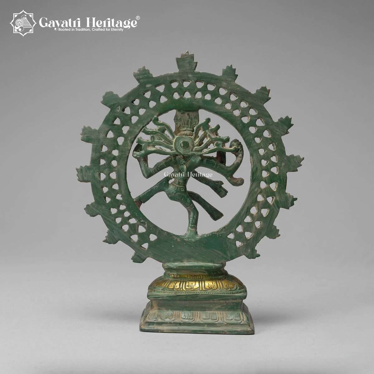 Vintage Brass Nataraja Idol – view 4 of 5