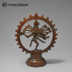 Vintage Brass Nataraja Statue – view 4 of 5