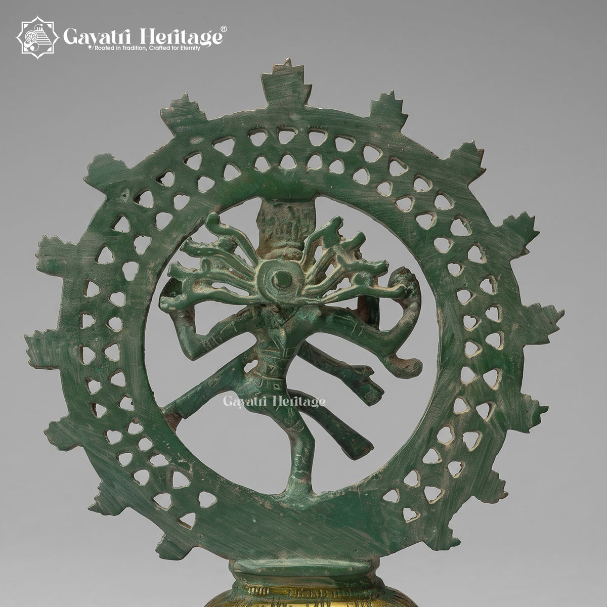 Vintage Brass Nataraja Idol – view 5 of 5
