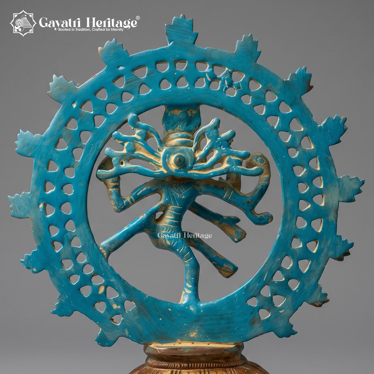 Brass Nataraja Idol – view 5 of 5