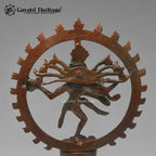 Vintage Brass Nataraja Statue – view 5 of 5