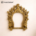 Brass Frame Arch/Prabhavali – Divine Symbol of Blessings | Gayatri Heritage
