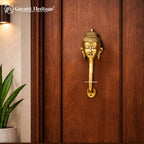 Brass Buddha Door Handle – Symbol of Peace and Prosperity | Gayatri Heritage