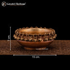 Artistic Brass Ghungroo Urli – Festive Décor for Spiritual Ambience | Gayatri Heritage