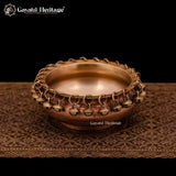 Artistic Brass Ghungroo Urli – Festive Décor for Spiritual Ambience | Gayatri Heritage