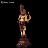 Brass Ardhanarishwar Statue – Symbol of Divine Unity | Gayatri Heritage - Gayatri Heritage