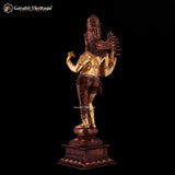 Brass Ardhanarishwar Statue – Symbol of Divine Unity | Gayatri Heritage - Gayatri Heritage