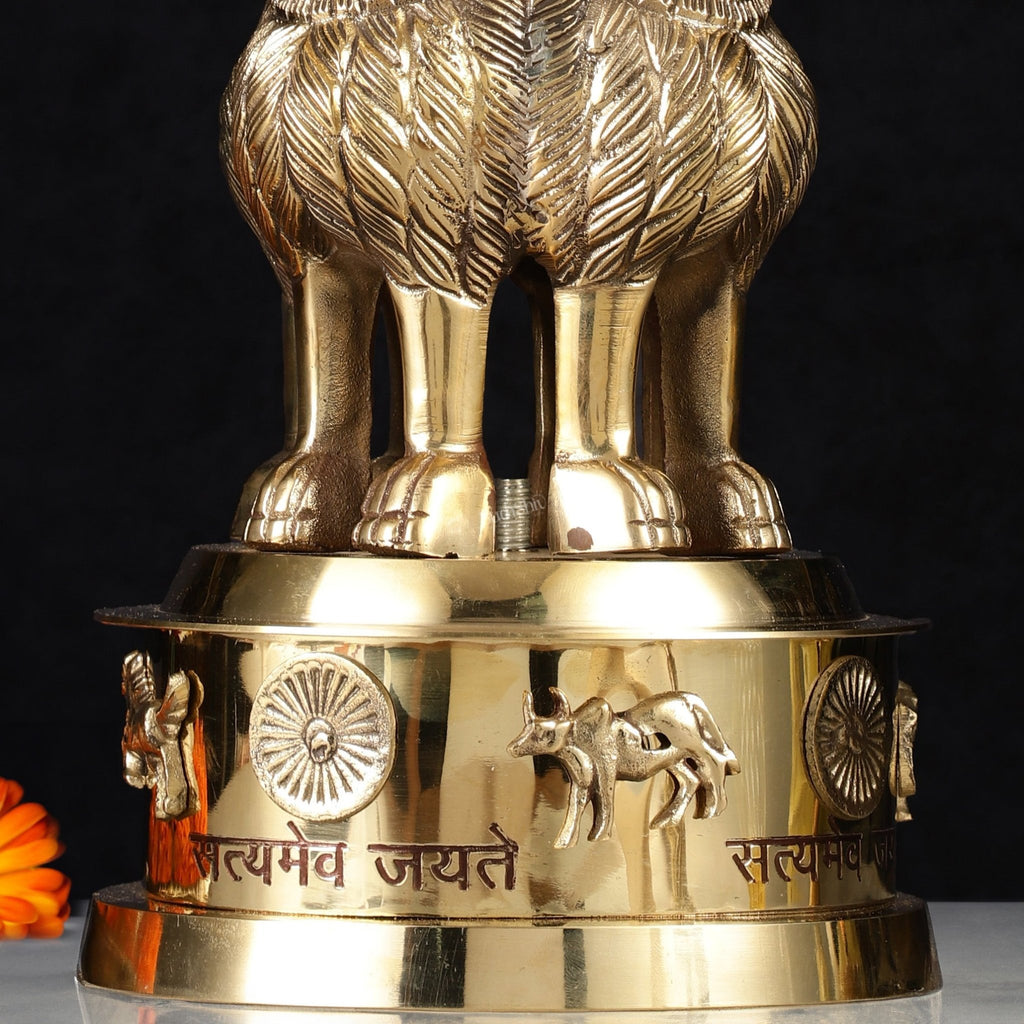 Brass Ashoka Stambh – Emblem of Ancient India’s Glory | Gayatri Heritage - Gayatri Heritage