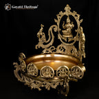 Brass Ashta Lakshmi Urli – Divine Blessings of Wealth and Prosperity | Gayatri Heritage - Gayatri Heritage