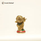Brass Baby Dancing Ganesha – Symbol of Joy and New Beginnings | Gayatri Heritage - Gayatri Heritage