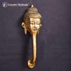 Brass Buddha Door Handle – Symbol of Peace and Prosperity | Gayatri Heritage - Gayatri Heritage
