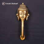 Brass Buddha Door Handle – Symbol of Peace and Prosperity | Gayatri Heritage - Gayatri Heritage