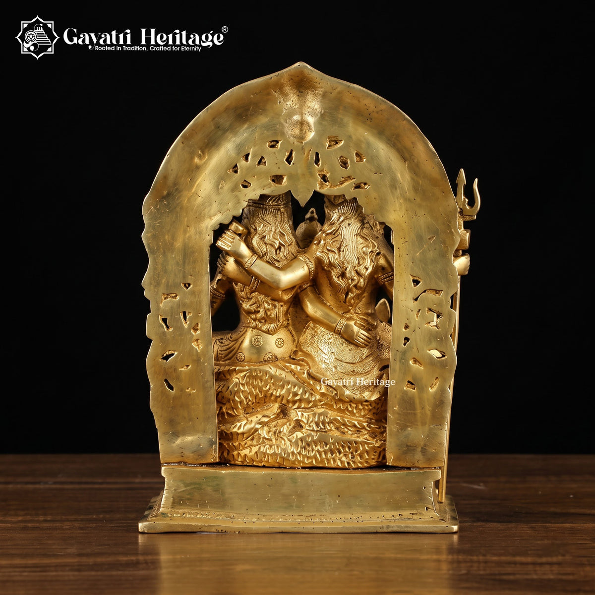 Brass Shiva Family – view 4 of 4
