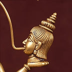 Brass Chinnamasta Idol | Hindu Mahavidya Goddess Statue | Handmade Tantric Deity Sculpture