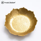 Gold Lotus Urli Bowl – Floating Flower Candle Centerpiece | Gayatri Heritage