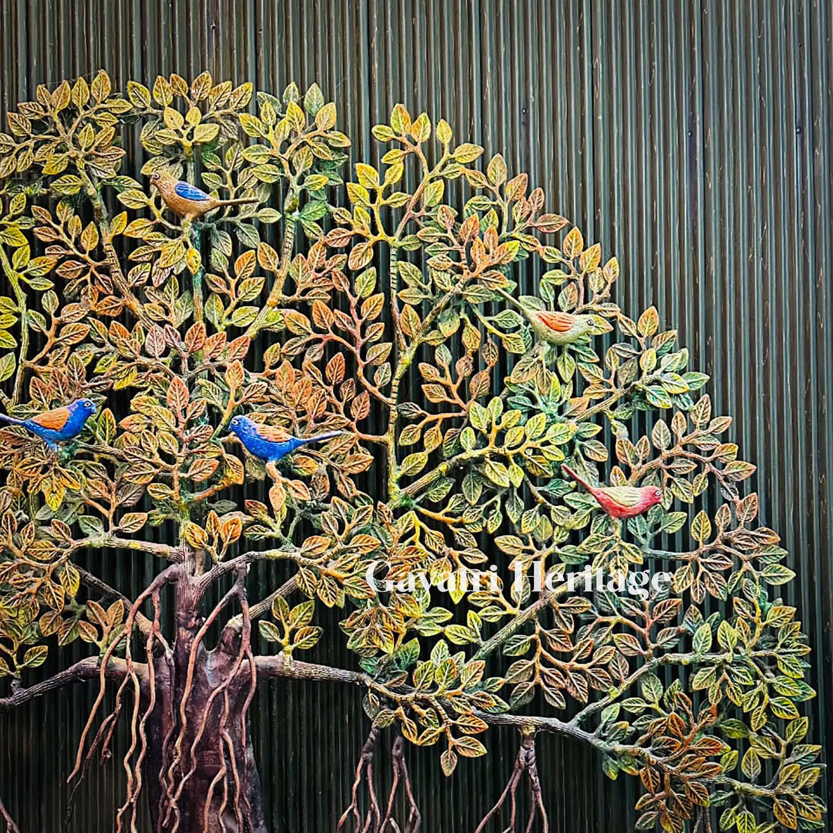 Brass Kalpavriksha Wall Hanging – view 4 of 5