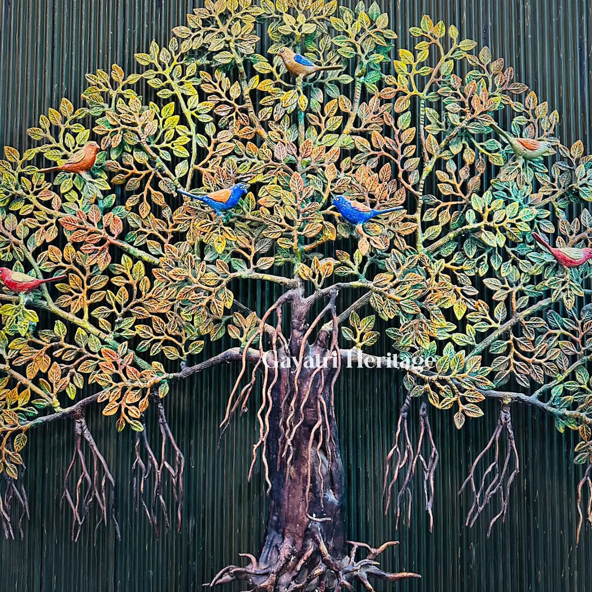 Brass Kalpavriksha Wall Hanging – view 5 of 5