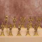 Brass Dashavataram Set – 6" Vishnu Avatars Idols | Gayatri Heritage