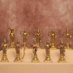 Brass Dashavataram Set – 6" Vishnu Avatars Idols | Gayatri Heritage