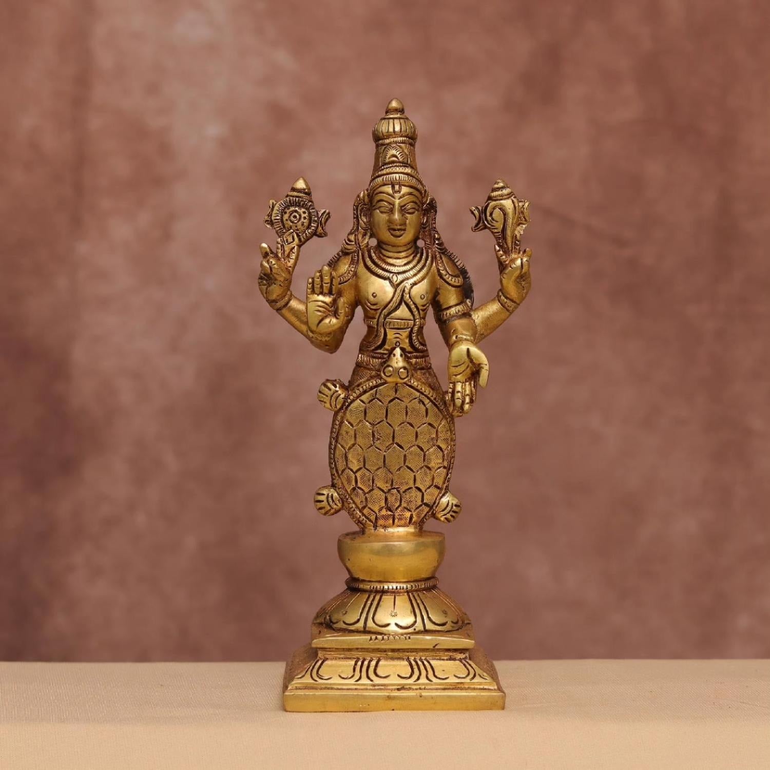 Brass Dashavataram Set – 6" Vishnu Avatars Idols | Gayatri Heritage