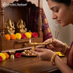 Brass Parrot Diya Set | Handcrafted Parrot Oil Lamp | Traditional Indian Brass Diya | Pooja & Festive Home Decor | Gift