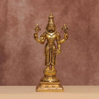 Brass Dashavataram Set – 6" Vishnu Avatars Idols | Gayatri Heritage