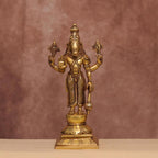 Brass Dashavataram Set – 6" Vishnu Avatars Idols | Gayatri Heritage