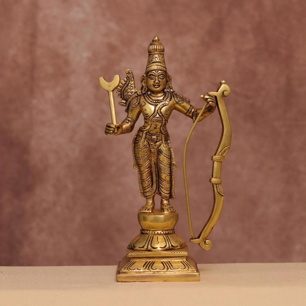 Brass Dashavataram Set – 6" Vishnu Avatars Idols | Gayatri Heritage